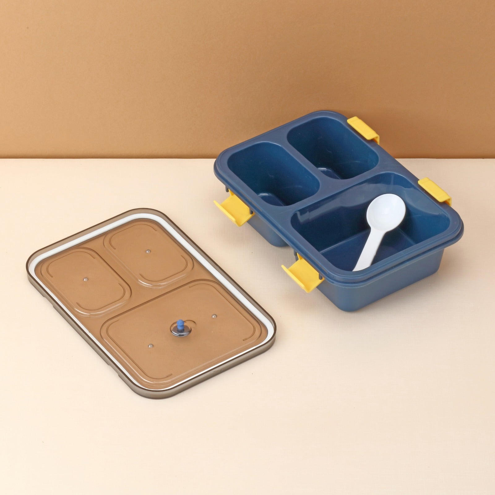 5627 Plastic Lunch Box for Kids, Lunch Box for Kids 3 Compartment Insulated Lunch Box Tiffin Box for Boys, Girls, School & Office Men (3 Compartment Lunch Box) 5627 Plastic Lunch Box for Kids, Lunch Box for Kids 3 Compartment Insulated Lunch Box Tiffin Box for Boys, Girls, School & Office Men (3 Compartment Lunch Box)